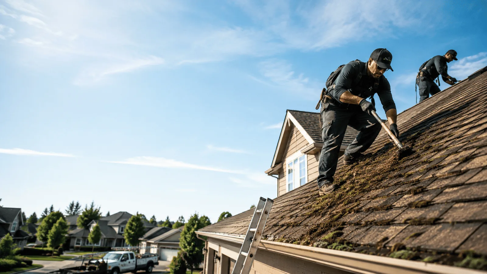Roof Moss Removal in Basile, LA near me